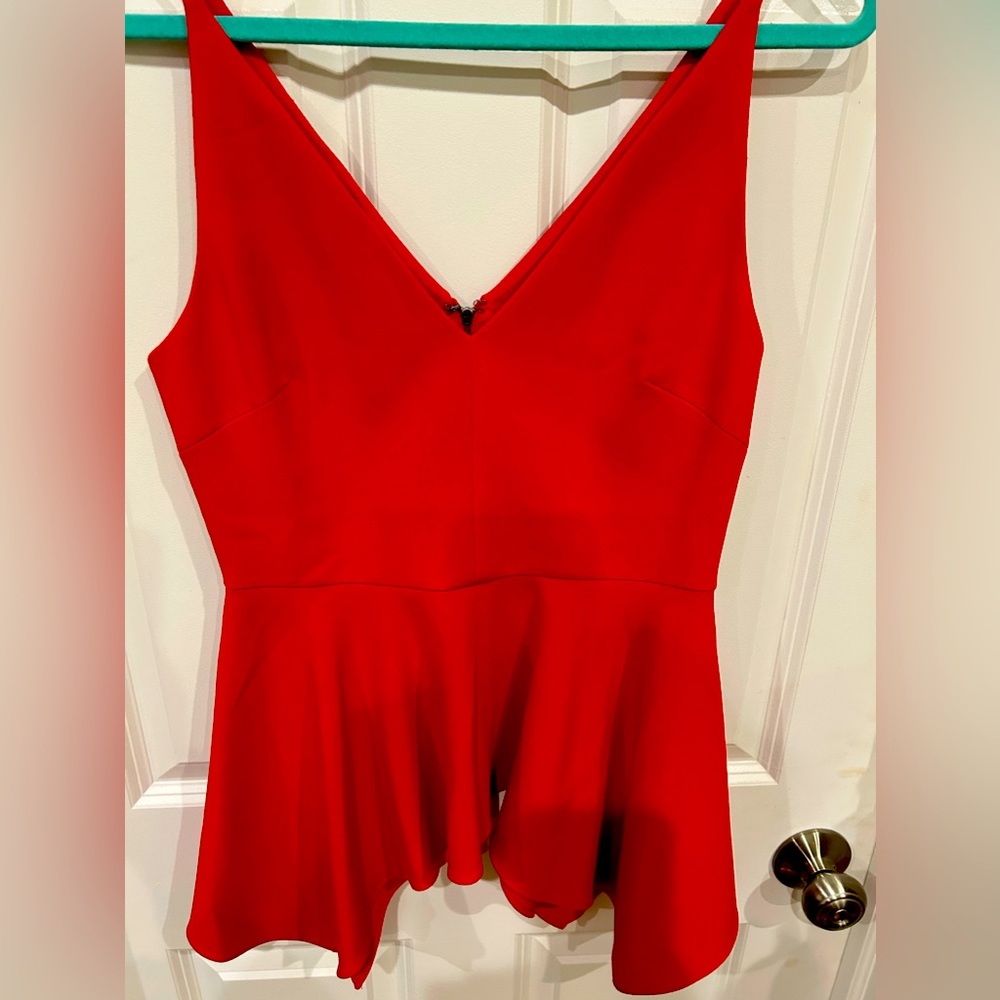 BCBGMAXAZARIA Red top